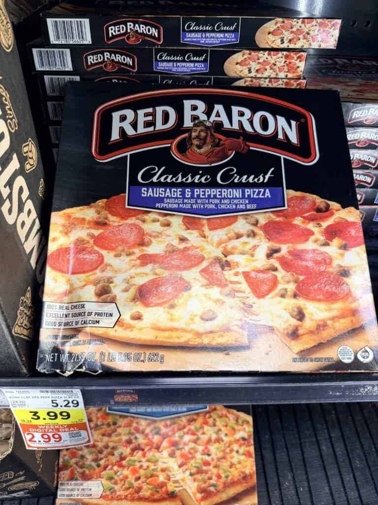red baron pizza kroger shelf image (1)