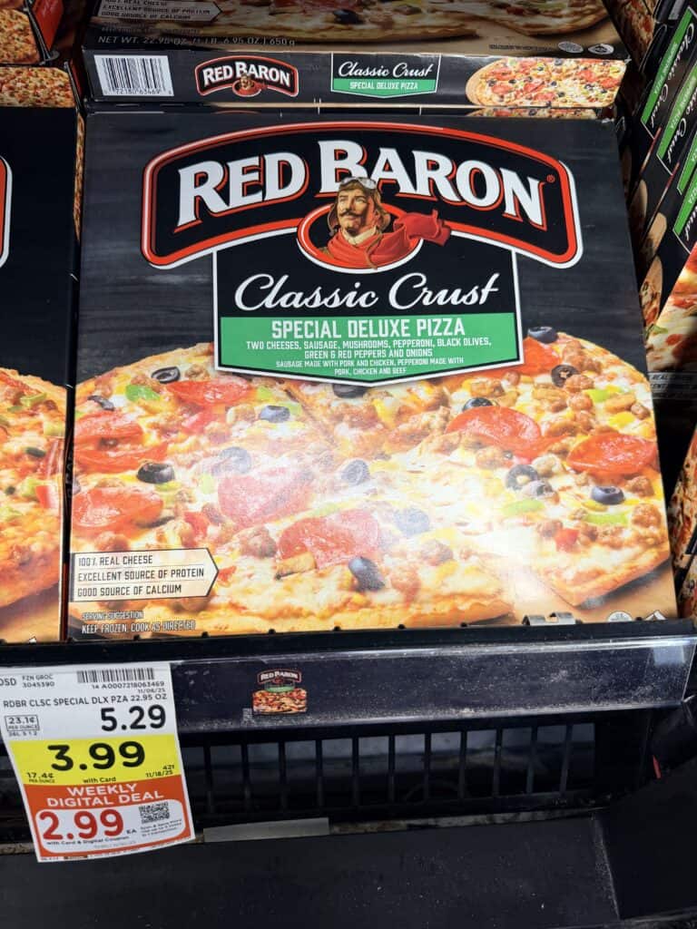 red baron pizza kroger shelf image (1)