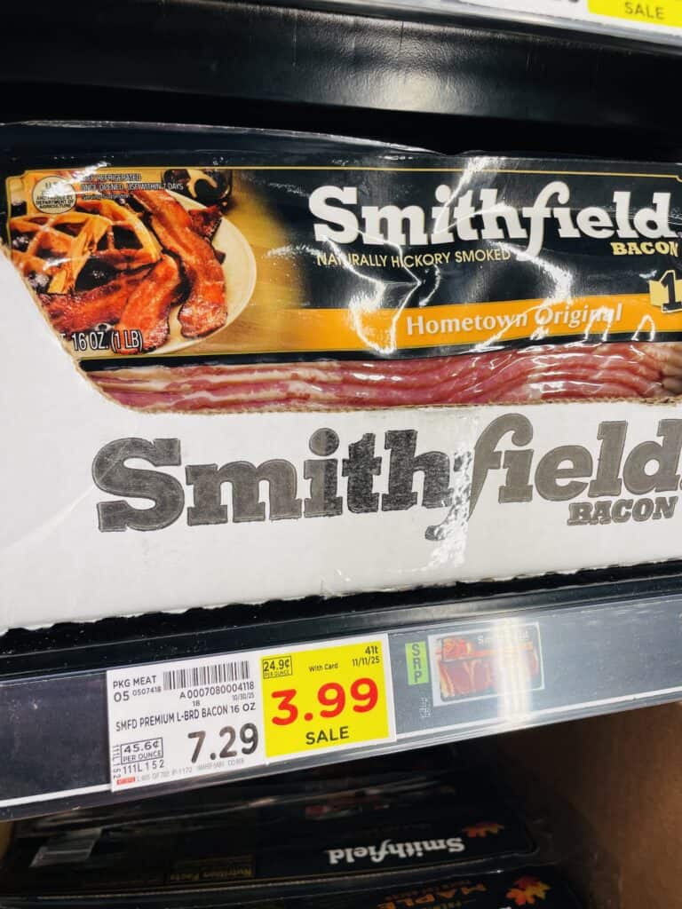 smithfield bacon kroger shelf image (1)
