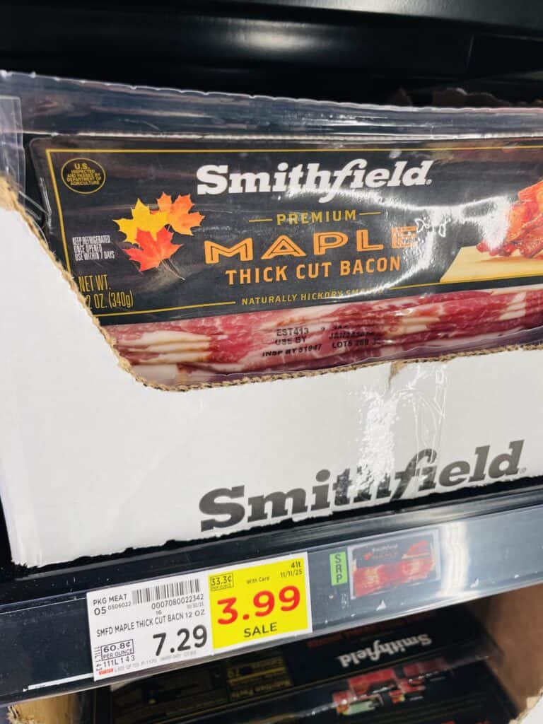 smithfield bacon kroger shelf image (1)