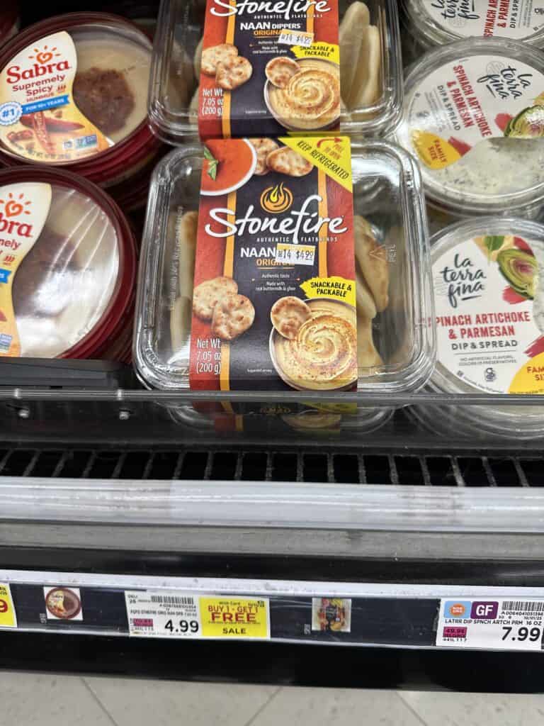 stonefiree naan dippers kroger shelf image