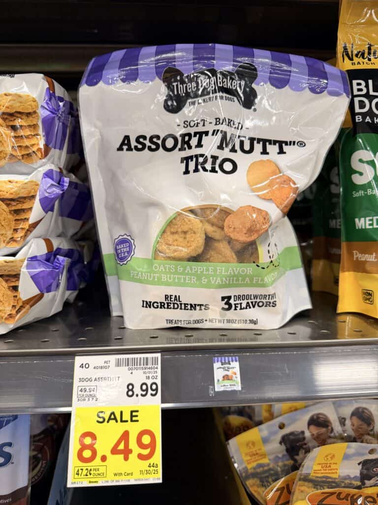 three dog bakery kroger shelf image (1)