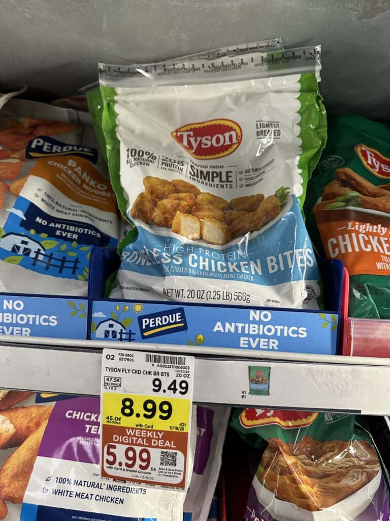 tyson high protein chicken