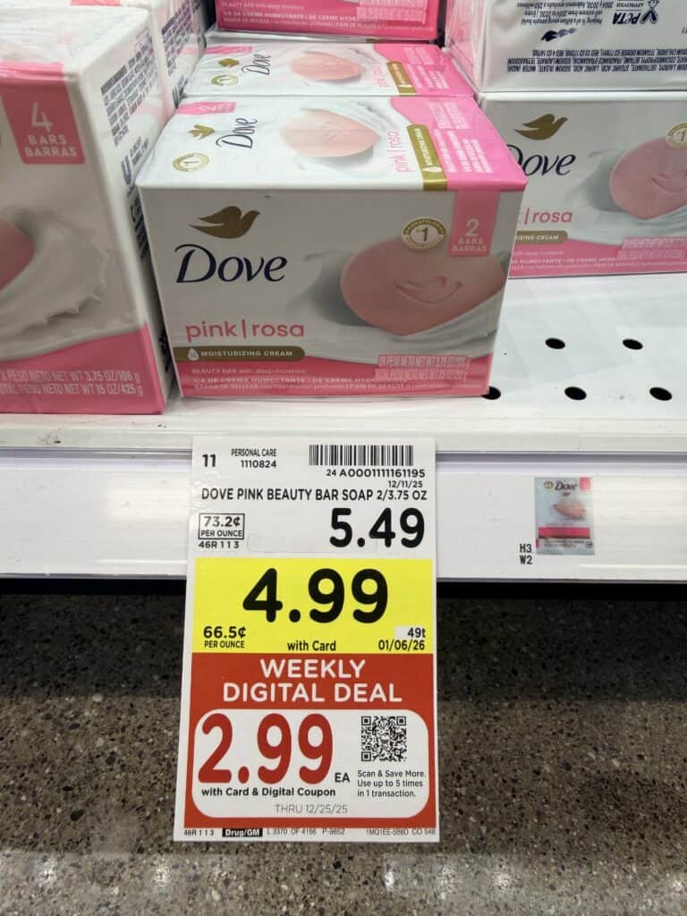 Axe and Dove Kroger Shelf Image