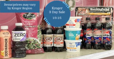 Kroger 3 Day Sale Kroger Krazy