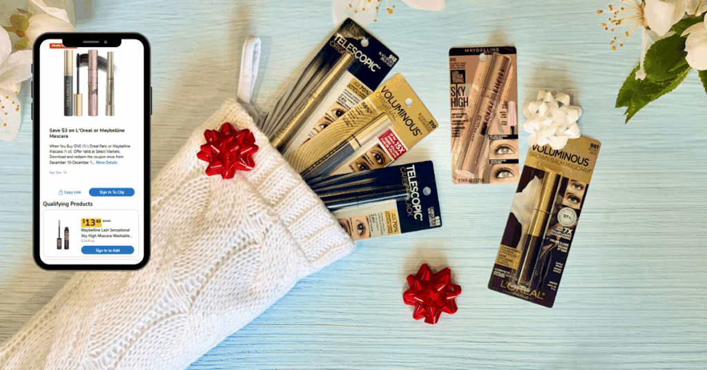 Maybelline and L'Oreal Paris Kroger Digital Coupon
