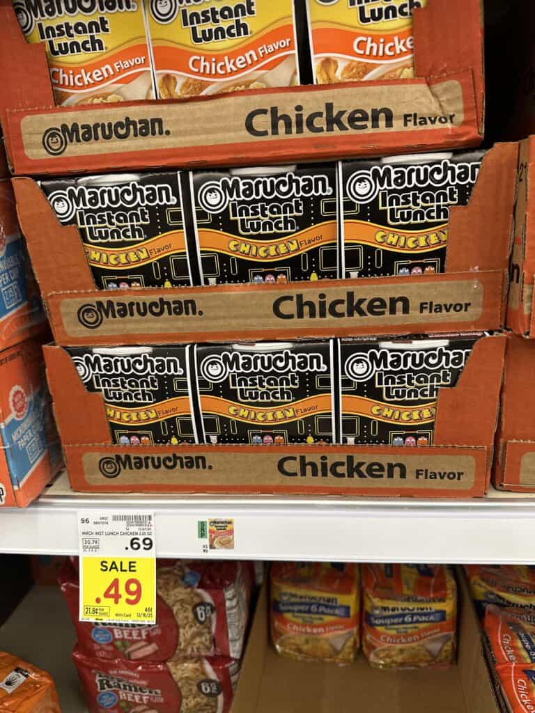maruchan ramen kroger shelf image