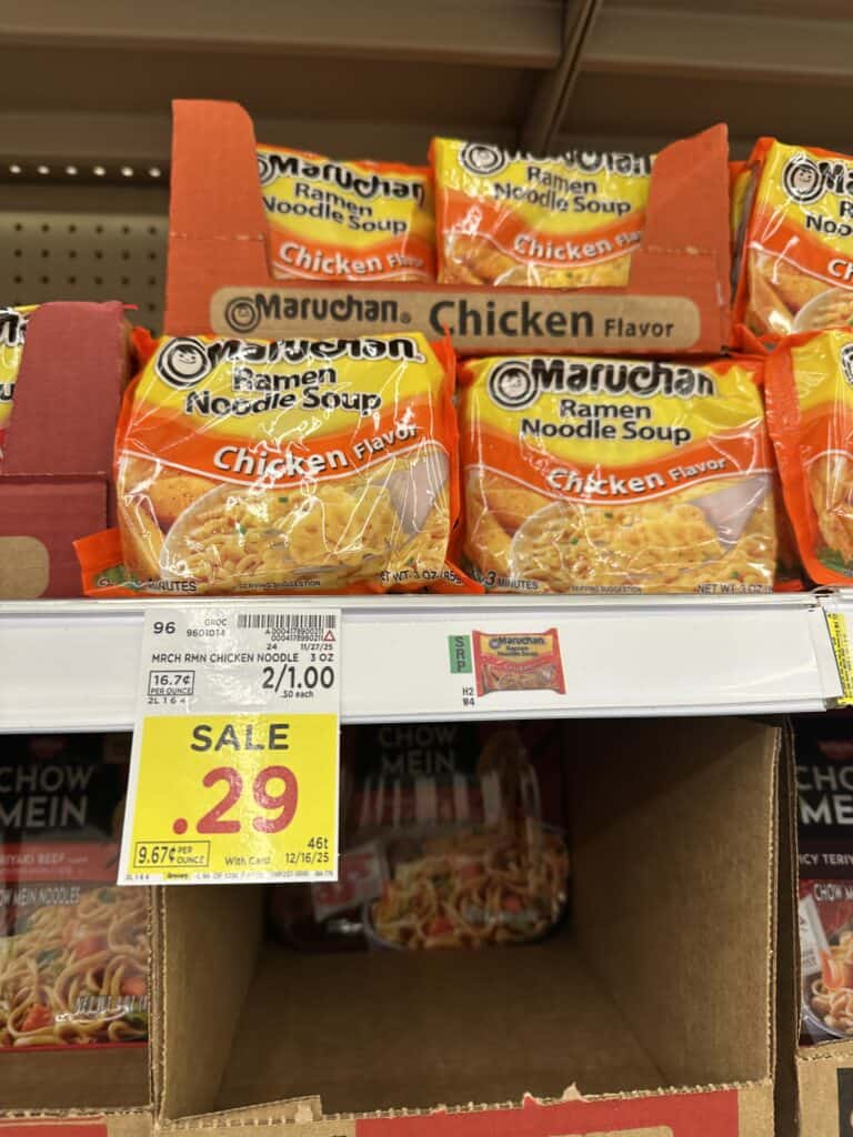 ramen kroger shelf image