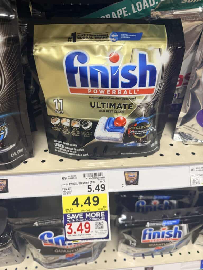 finish dishwasher tabs kroger shelf image