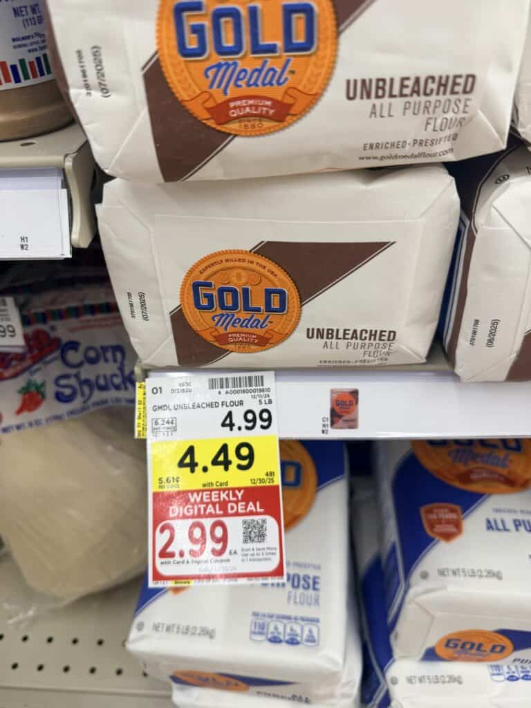 Gold Medal Flour Kroger shelf image