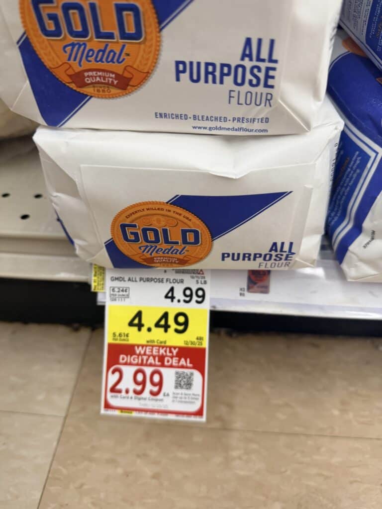 Gold Medal Flour Kroger shelf image