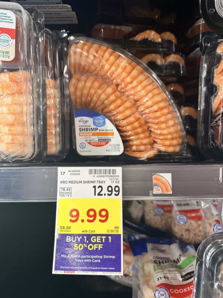 kroger cocktail shrimp shelf image