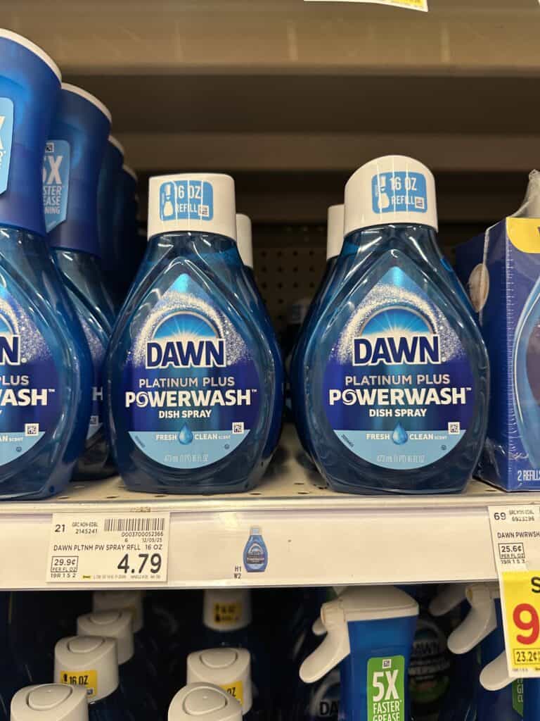 Dawn Powerwash Kroger Shelf Image