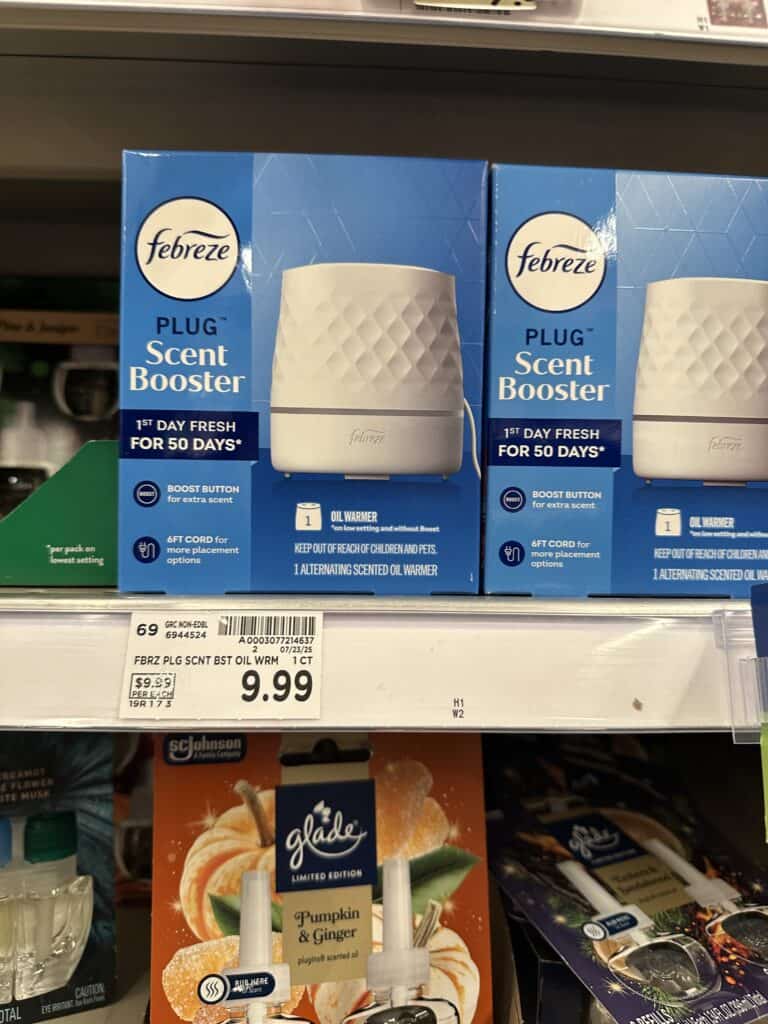 Febreze Kroger Shelf Image