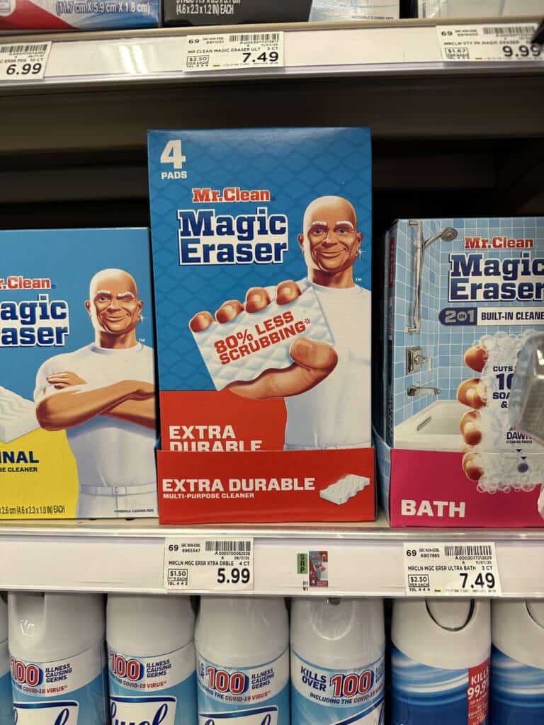 Magic Eraser Kroger Shelf Image