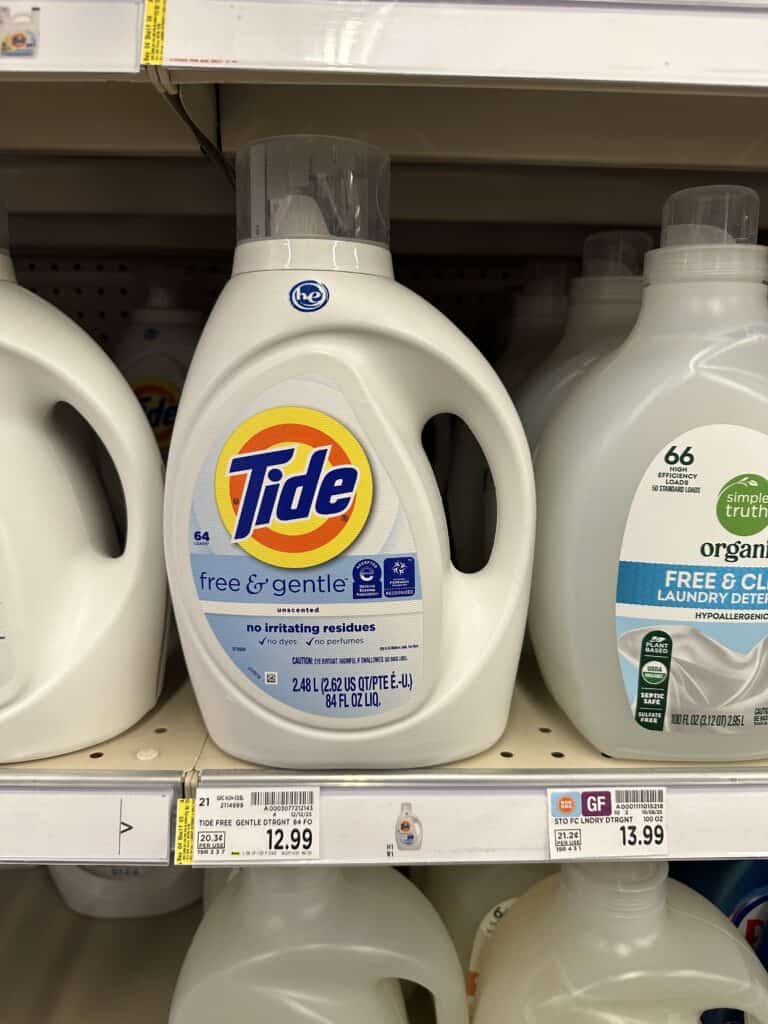 Tide Kroger shelf image