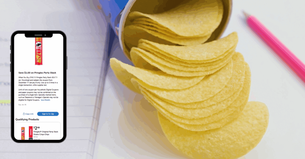 Pringles Party Stack Kroger Digital Coupon