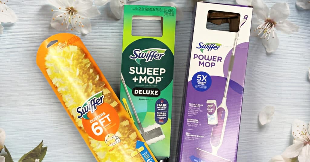 Swiffer Duster, Sweep + Mop and Power Mop Kroger Procter & Gamble
