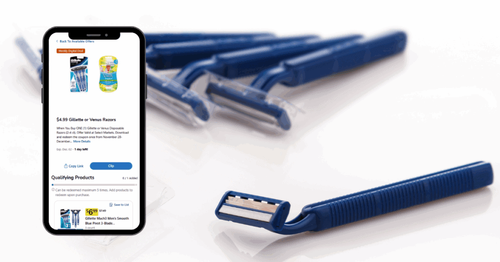 gillette and venus razors