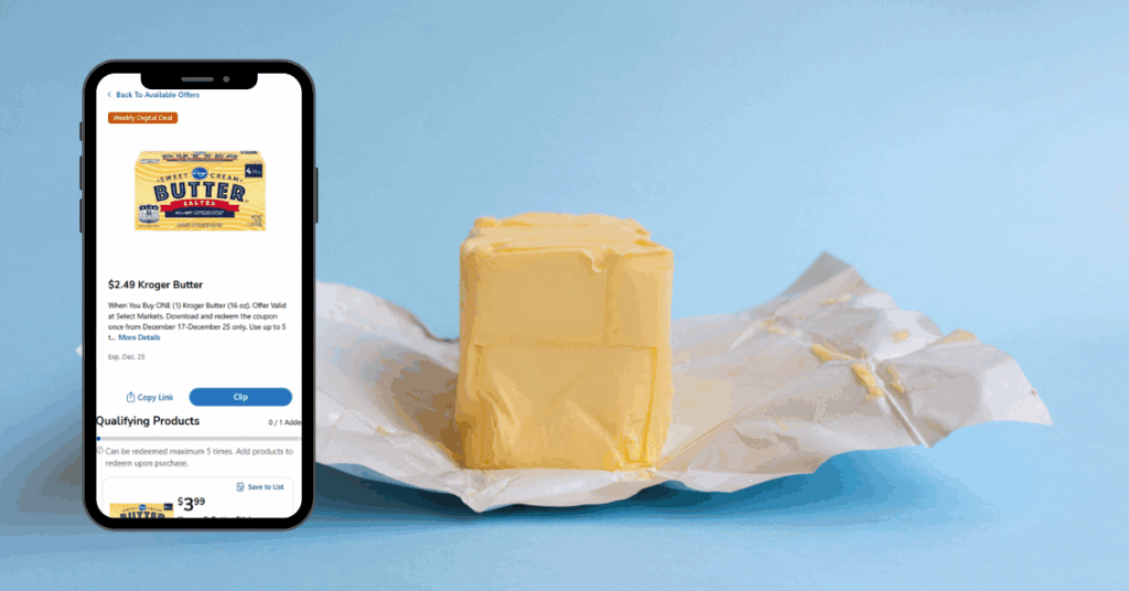 kroger butter