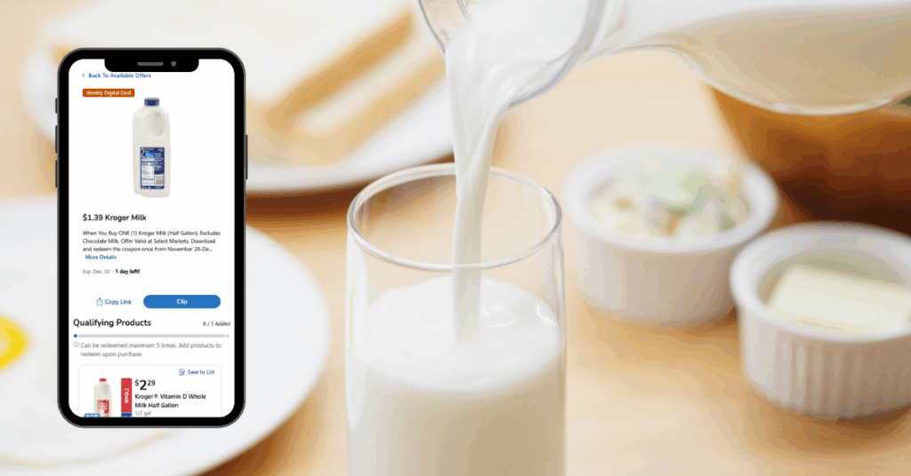 kroger milk