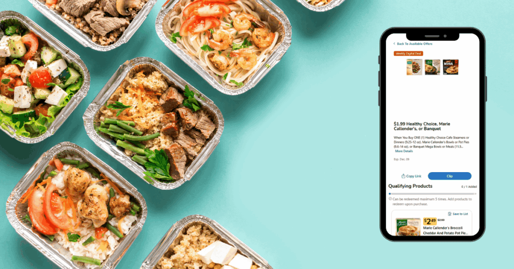 frozen meals digital