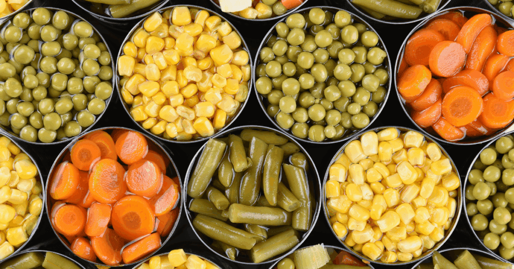 del monte canned vegetables