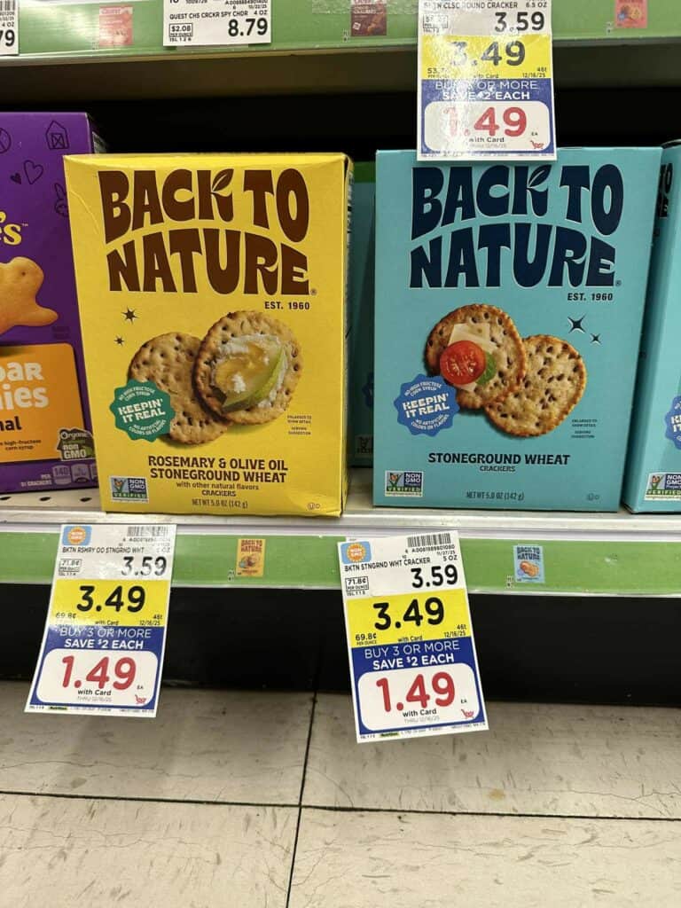 back to nature kroger shelf image 2