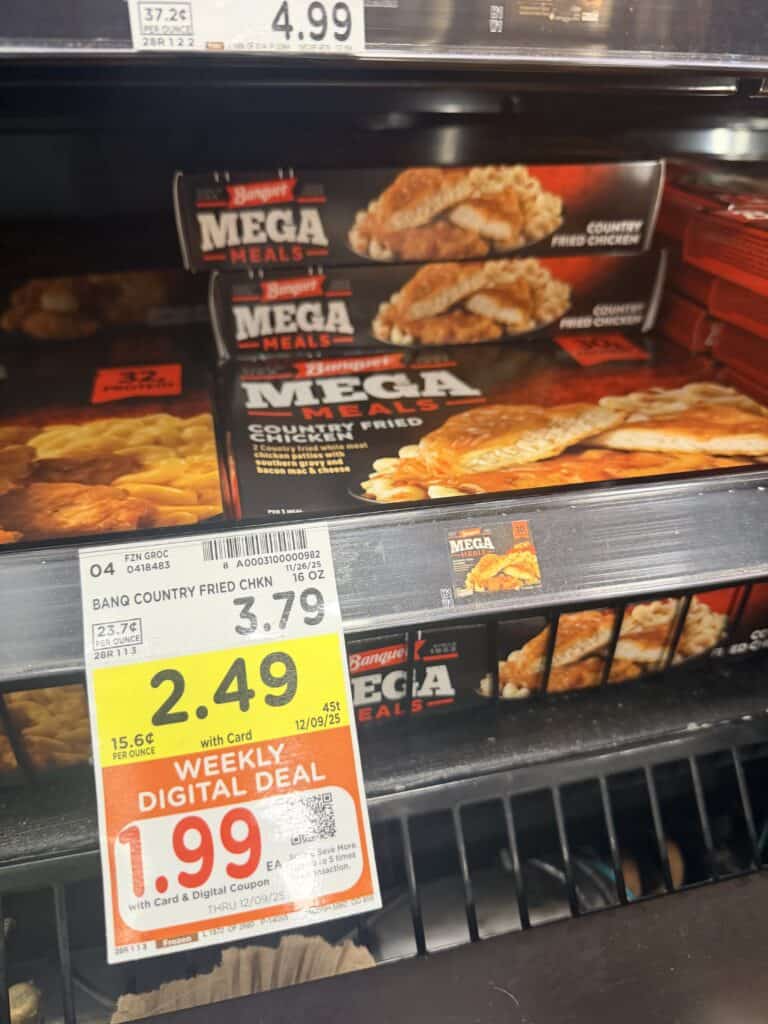banquet, marie callender and healthy choice kroger shelf image (3)