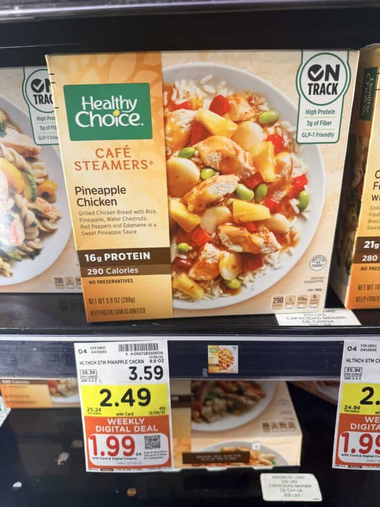 banquet, marie callender and healthy choice kroger shelf image (3)