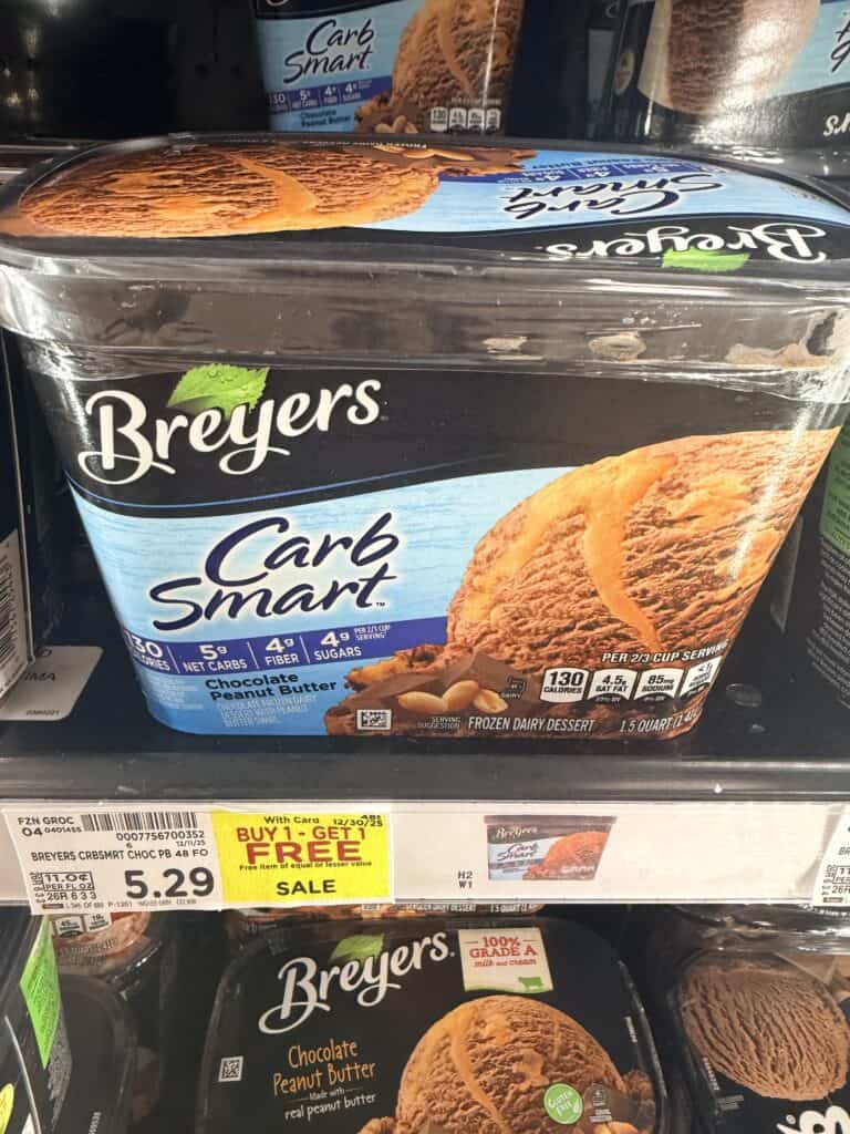 breyers ice cream kroger shelf image (3)