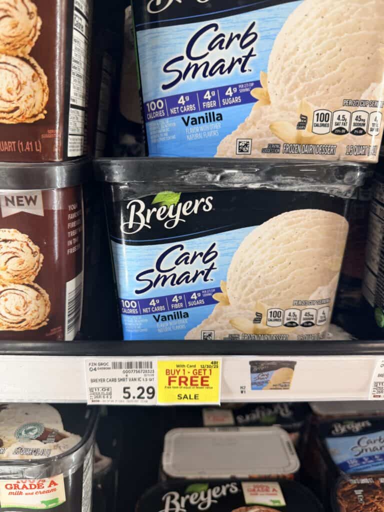 breyers ice cream kroger shelf image (3)