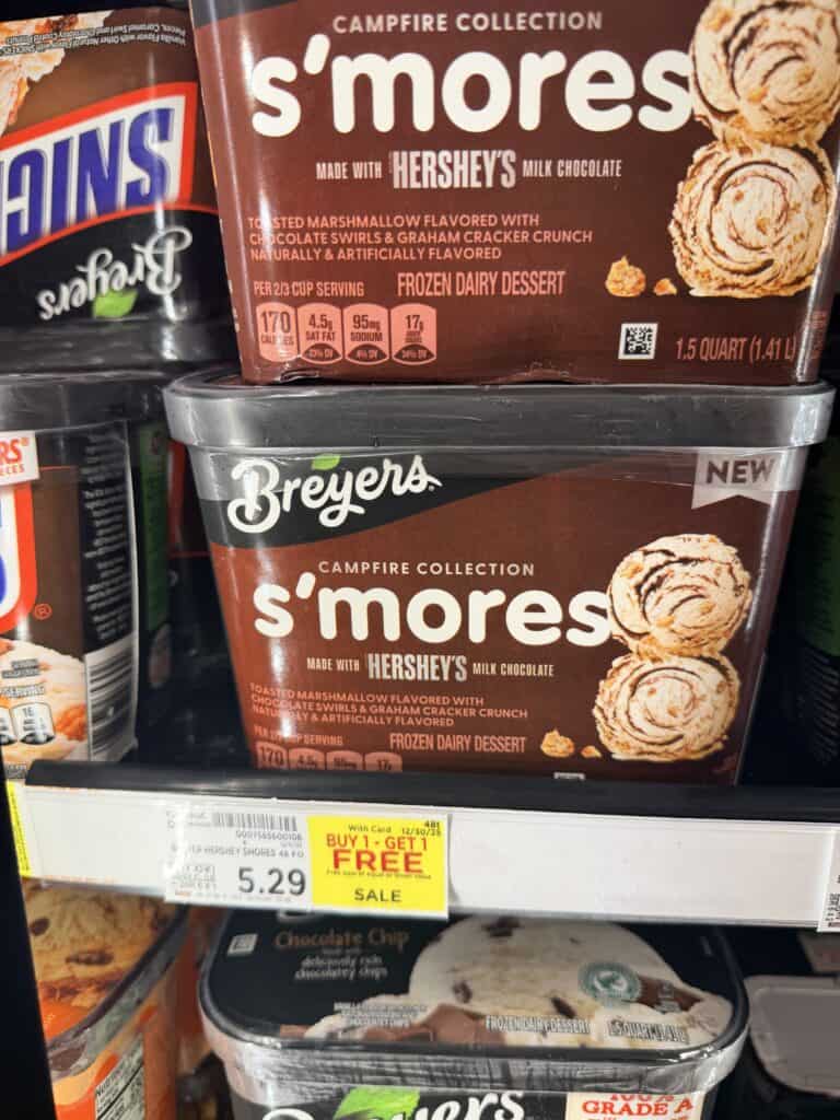 breyers ice cream kroger shelf image (3)