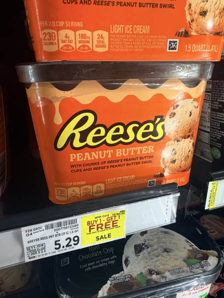 breyers ice cream kroger shelf image (3)