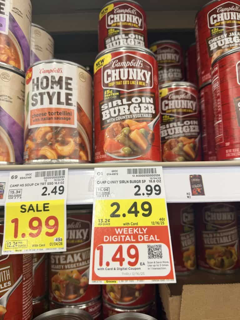 campbell's chunky soup kroger shelf image (1)