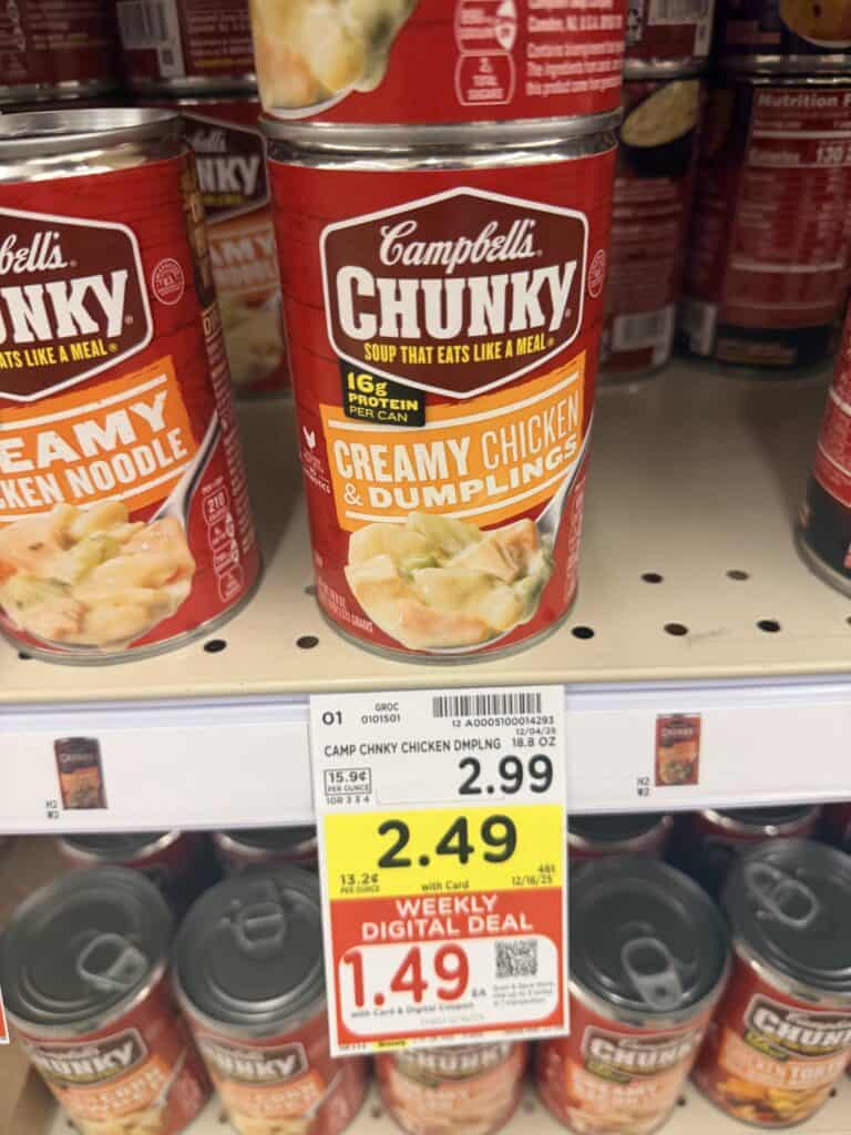 campbell's chunky soup kroger shelf image (1)