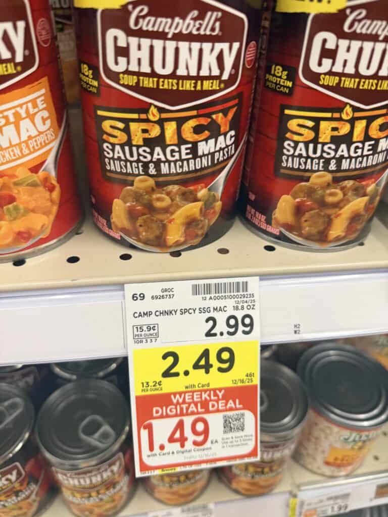 campbell's chunky soup kroger shelf image (1)