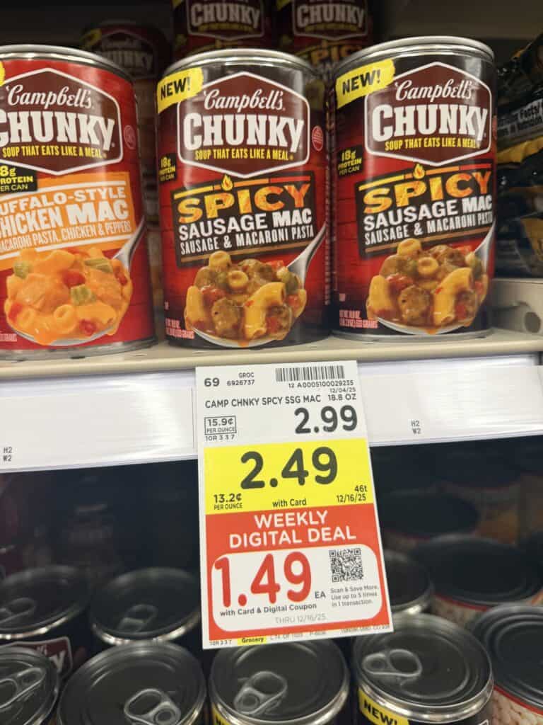 campbell's chunky soup kroger shelf image (1)