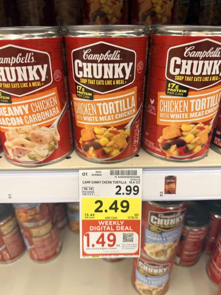 campbell's chunky soup kroger shelf image (1)