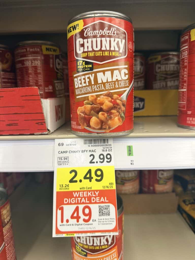campbell's chunky soup kroger shelf image (1)