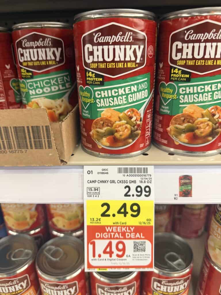 campbell's chunky soup kroger shelf image (1)