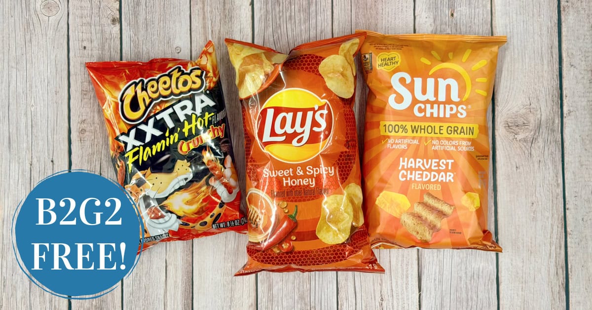 Lay's, Cheetos and Sunchips are B2G2 FREE! - Kroger Krazy