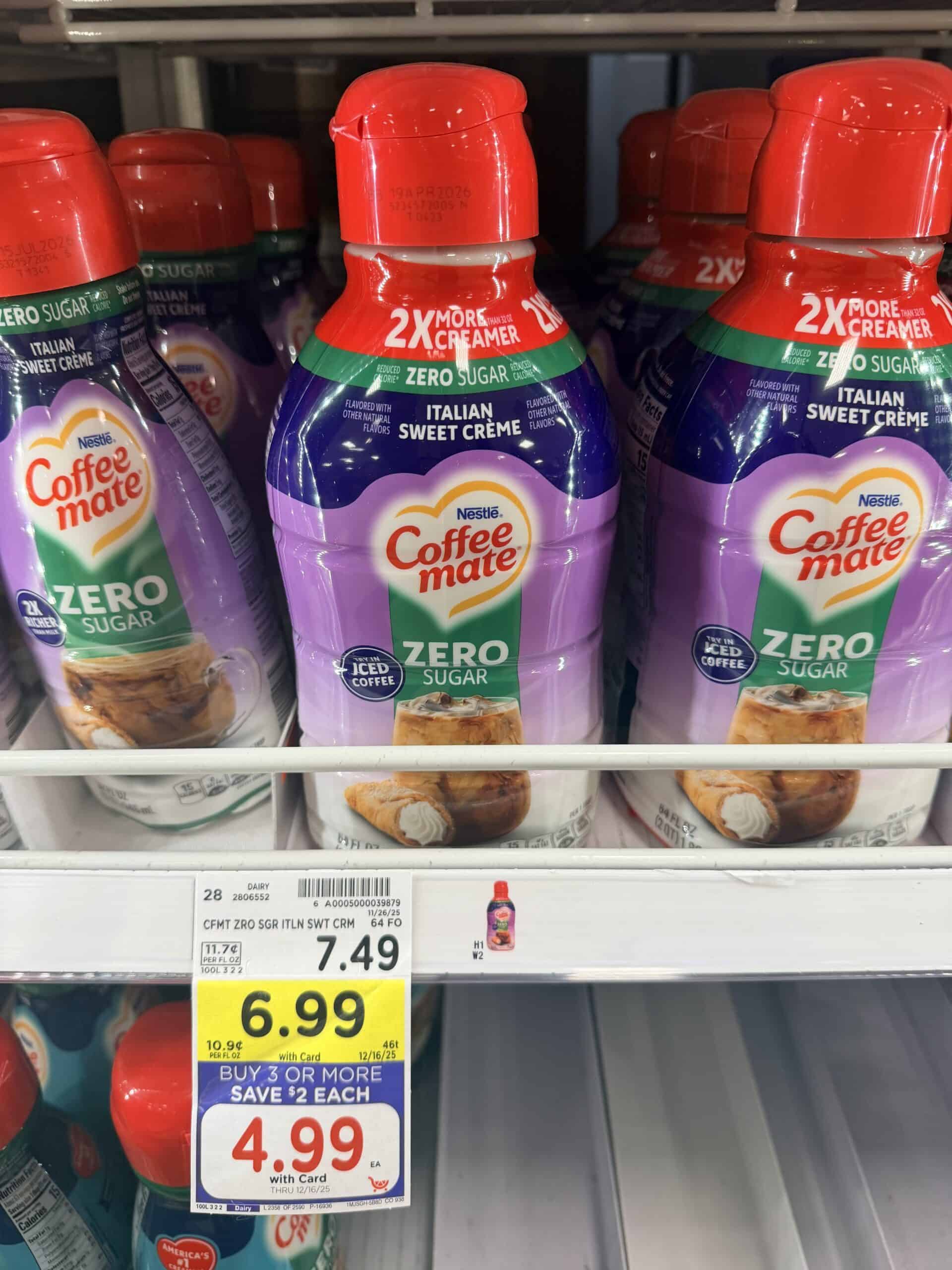 coffeemate creamer kroger shelf image (1)