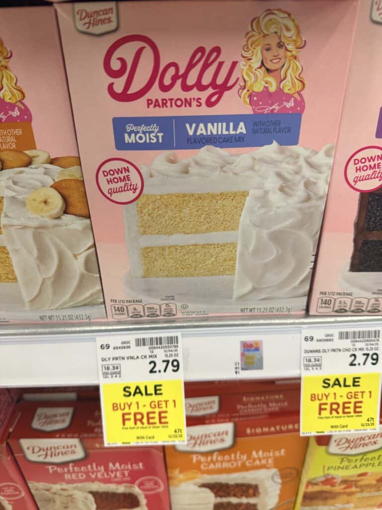duncan hines and dolly parton kroger shelf image (1)