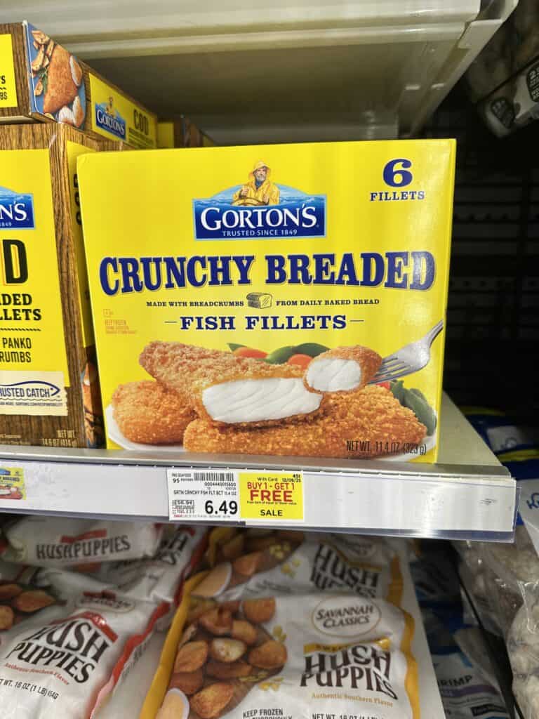 gorton's seafood kroger shelf image (1)