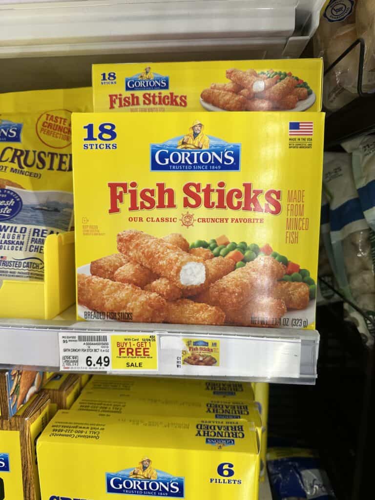 gorton's seafood kroger shelf image (1)