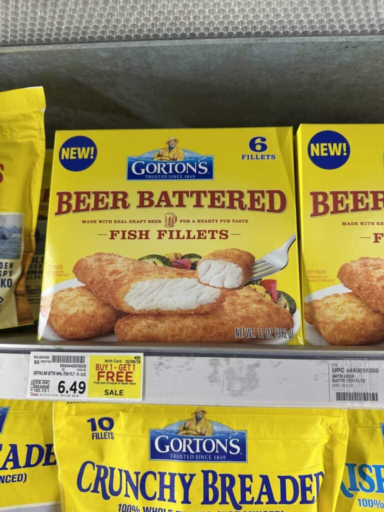 gorton's seafood kroger shelf image (1)