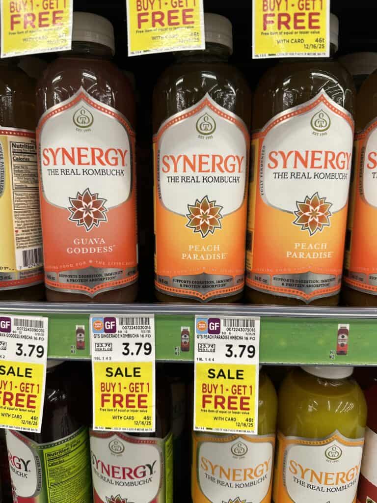 gt kombucha kroger shelf image (1)