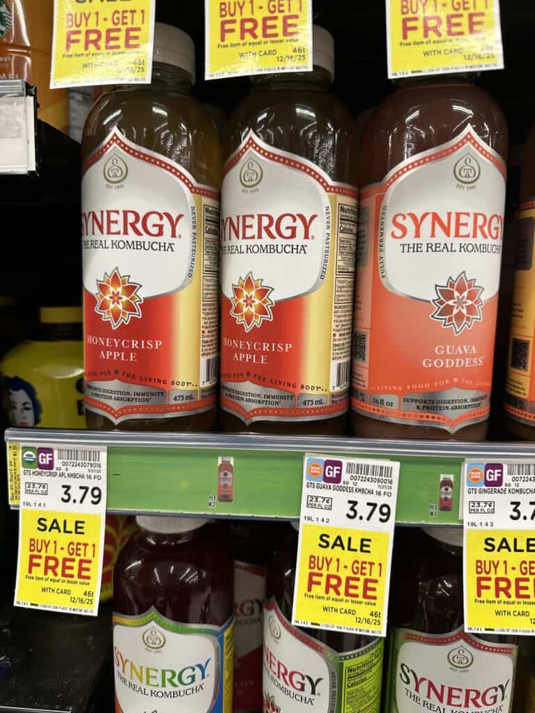 gt kombucha kroger shelf image (1)