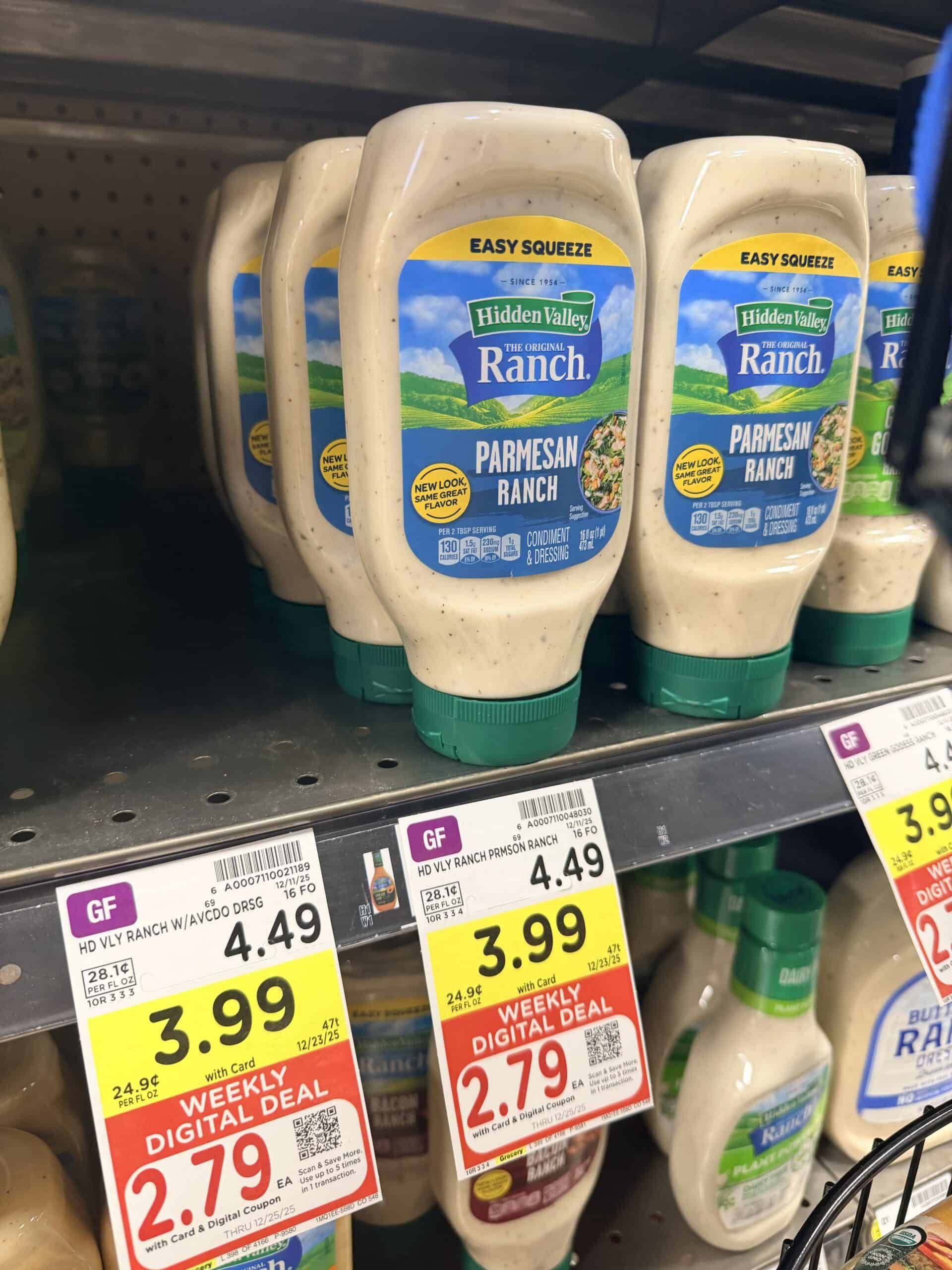 Hidden Valley Ranch as low as $2.41! - Kroger Krazy